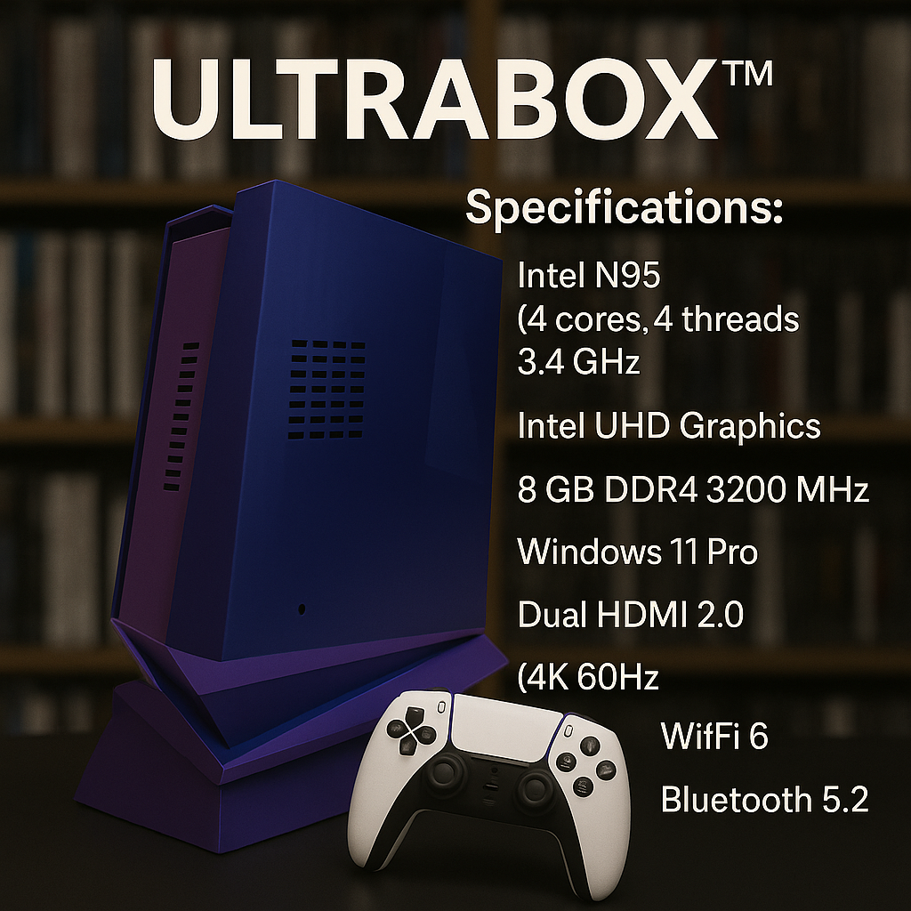 Play Every Console – Switch, Xbox, PS3 & 100,000 Games in One with UltraBox™ Super Console